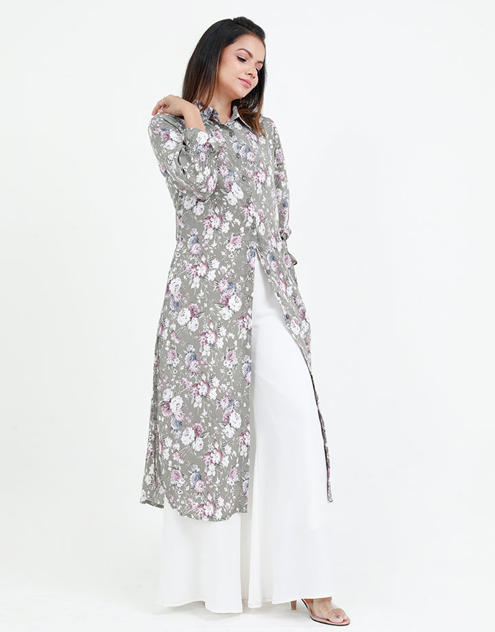 Printed Kurtha with ¾ Sleeves