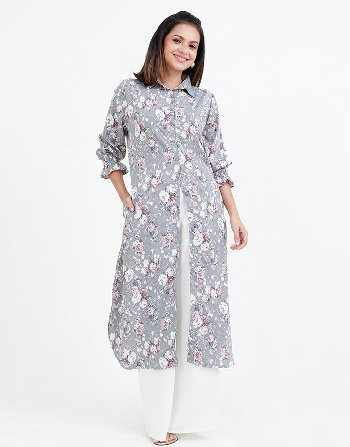 Printed Kurtha with ¾ Sleeves