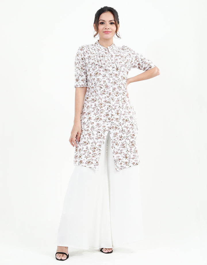 Printed Kurtha with Midi Sleeves