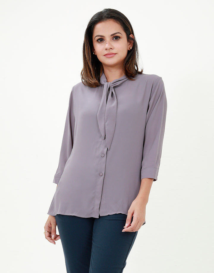 Shawl Collared Blouse