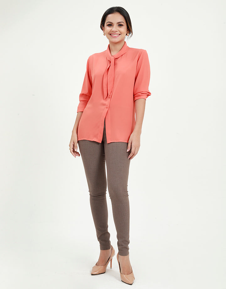 Shawl Collared Blouse
