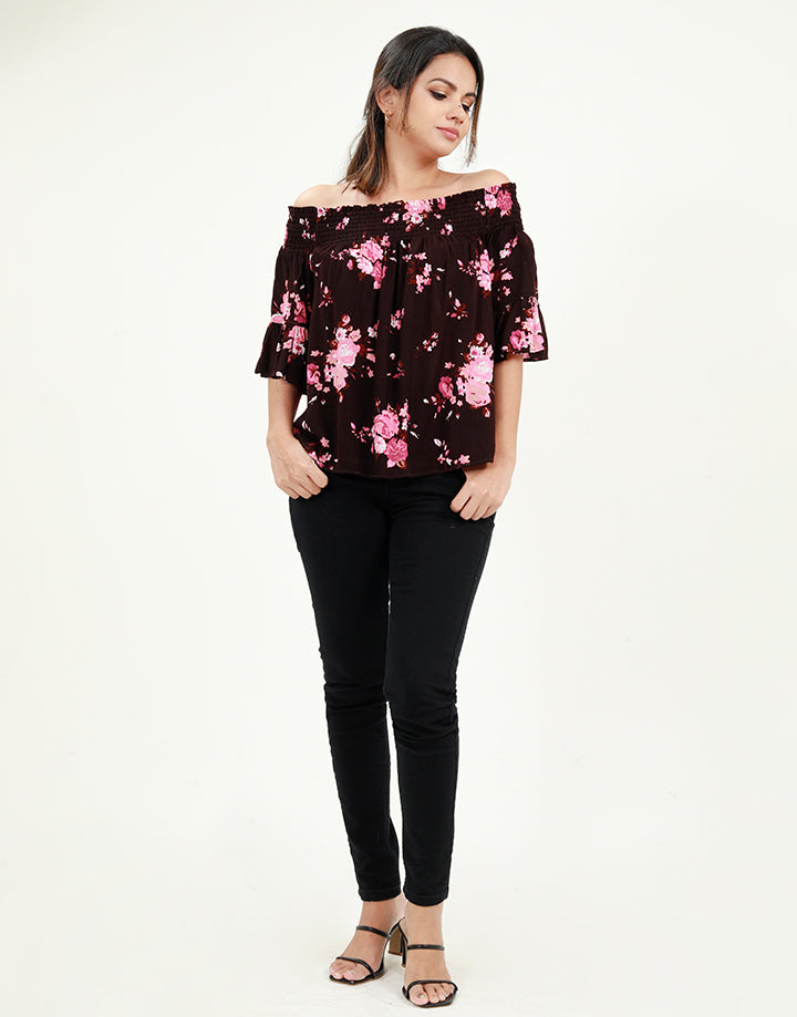 Two Way Printed Top